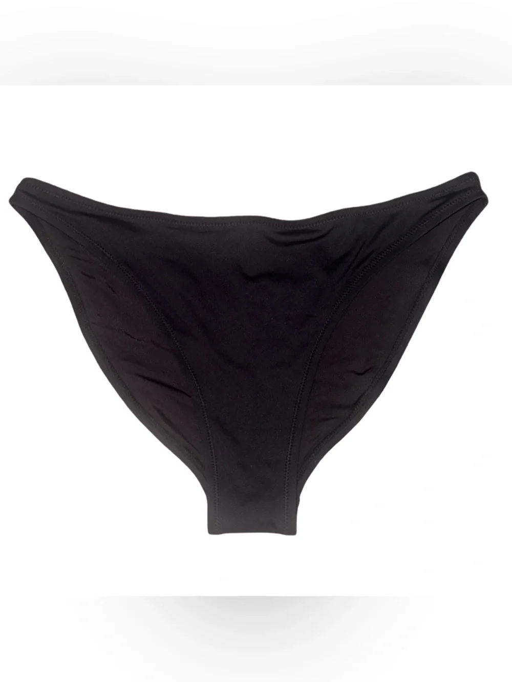 Skims Mid Coverage Bottom Recycled Swimwear Onyx Black BB-BRF-3980 XL New w/ Tag